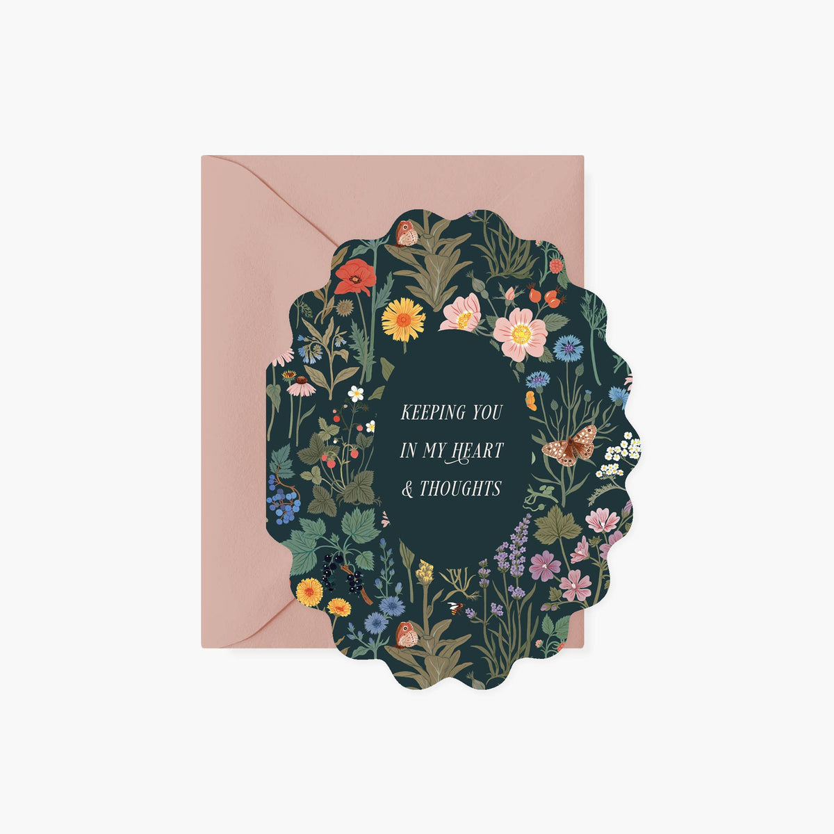 Botanica Paper Co. - IN MY HEART & THOUGHTS | greeting card