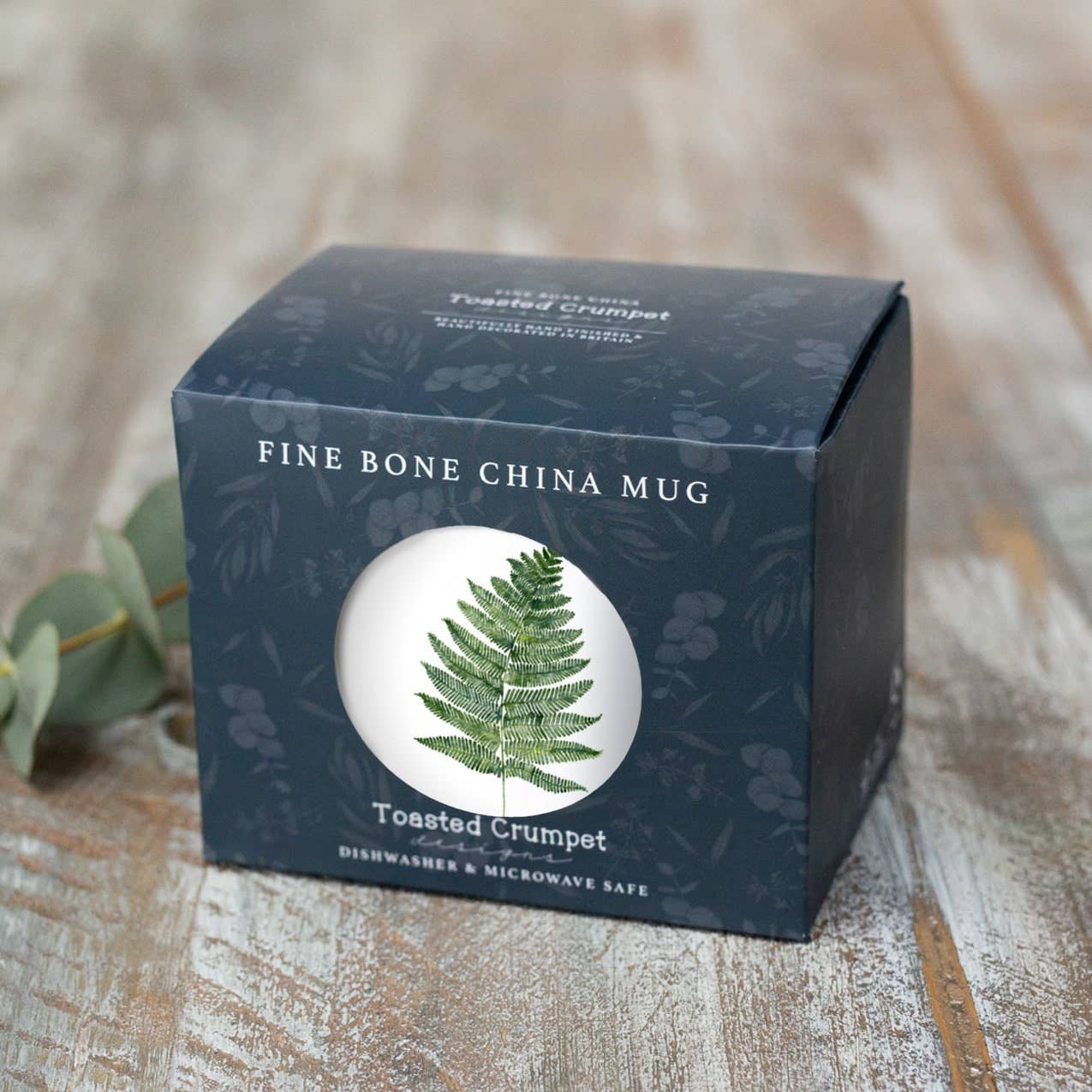 Toasted Crumpet - Fern Mug In A Gift Box