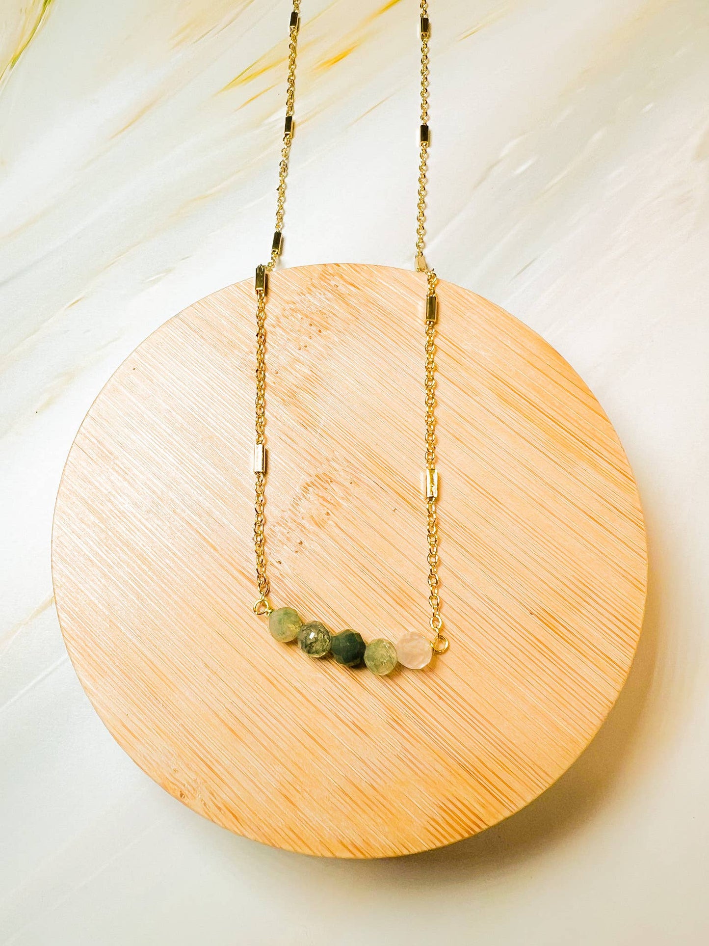 Santore Jewelry Company - Gem Gradient Necklace - 5 stone choices