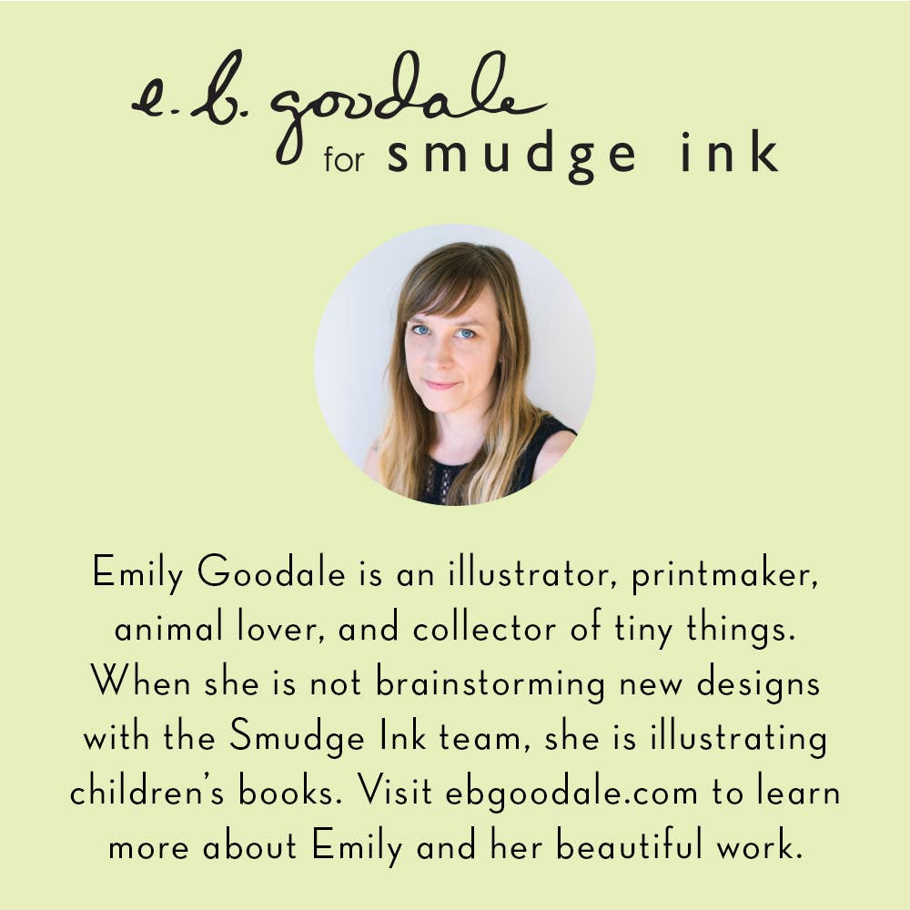 Smudge Ink - Goldfinches Gift Wrap (e.b. goodale)