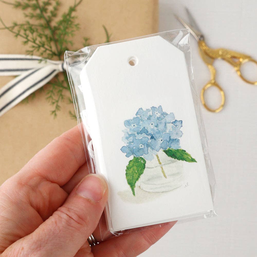 emily lex studio - Hydrangea gift tags