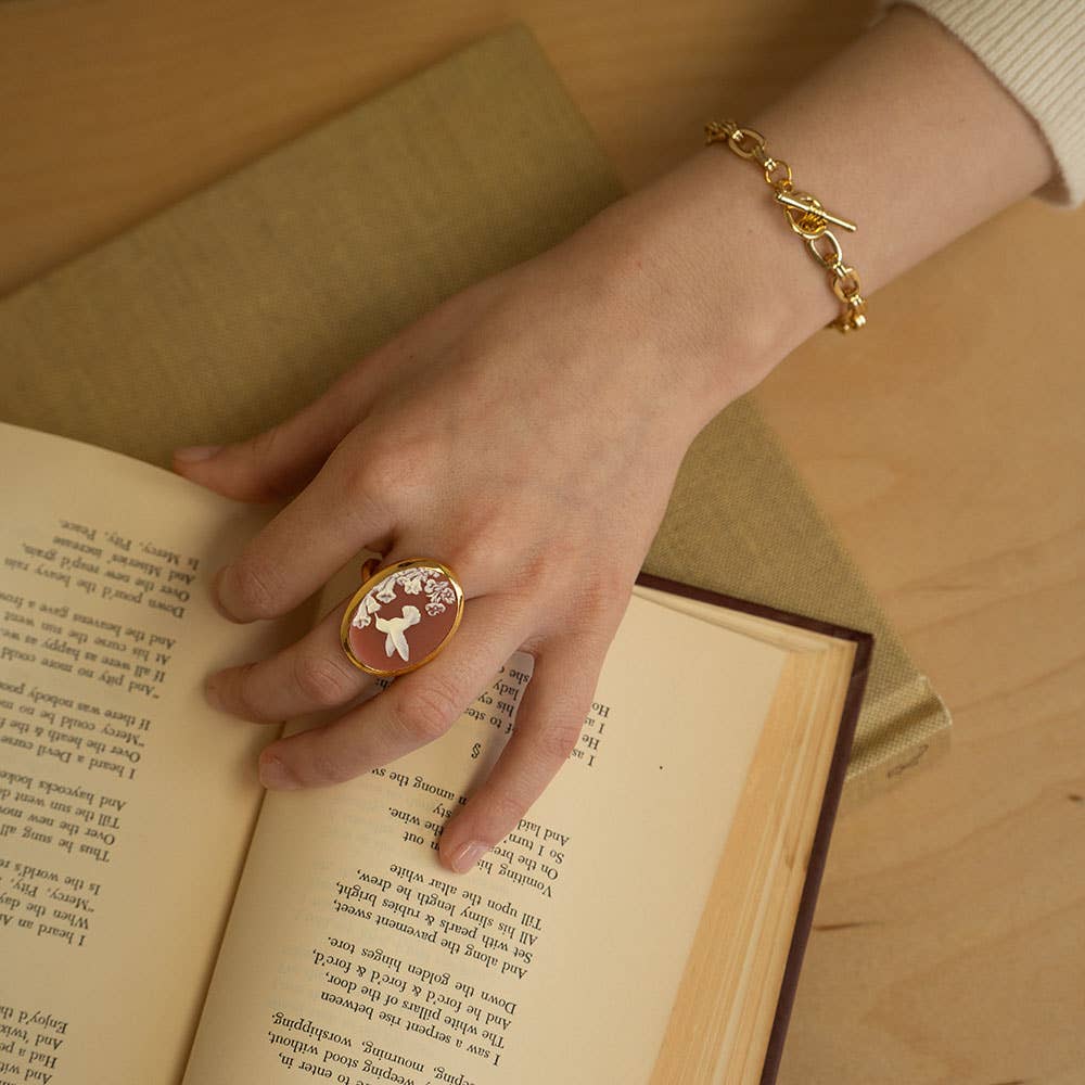 Amano Studio - Hummingbird Cameo Ring
