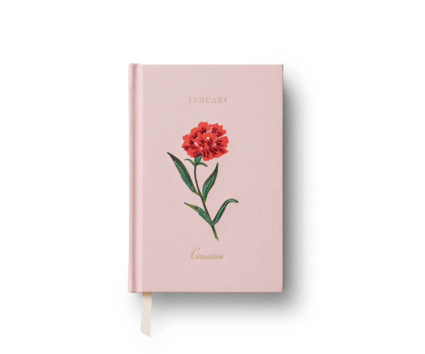 Rifle Paper Co. - Birth Month Mini Embroidered Journal - January