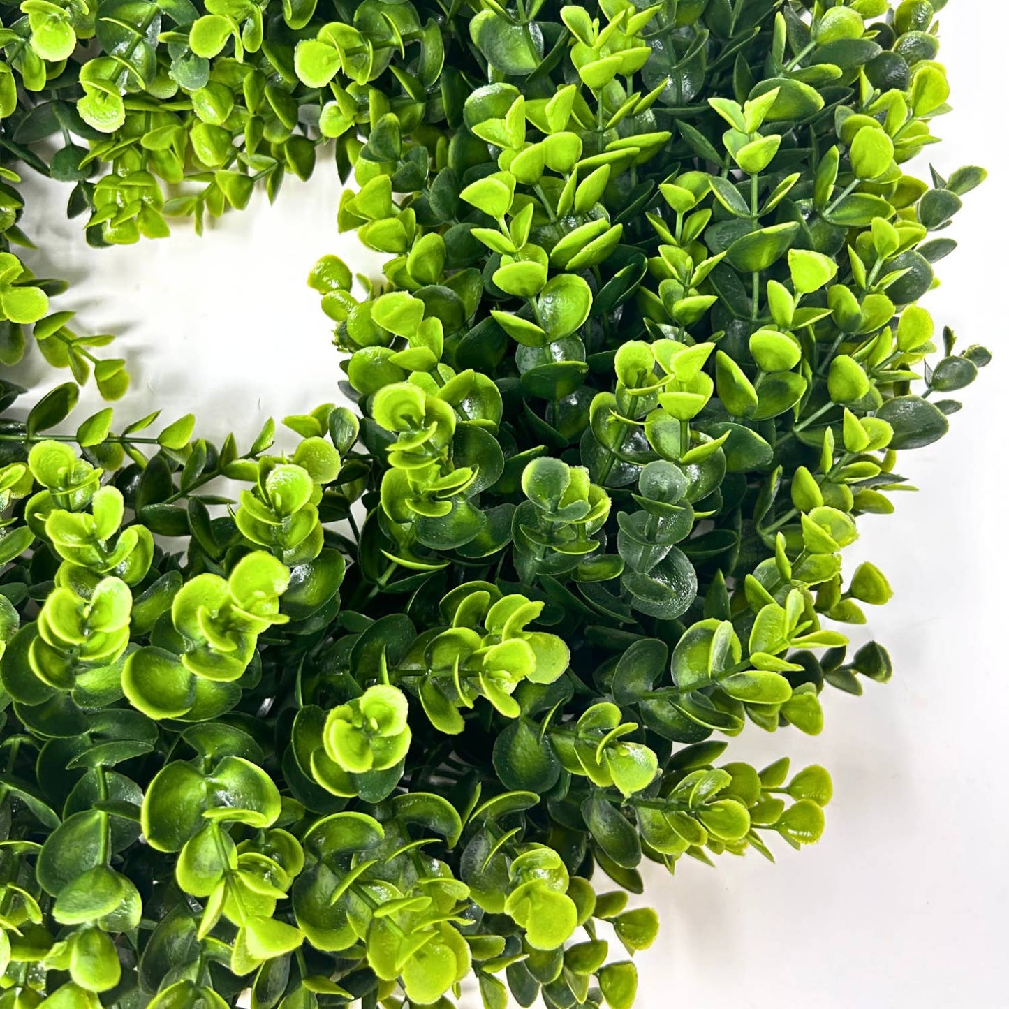David Christopher's Collection - Eastern Eucalyptus Wreath - Two Tone Green 18"
