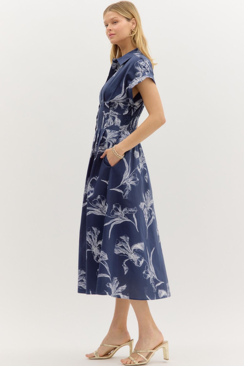 Iris Floral Dress