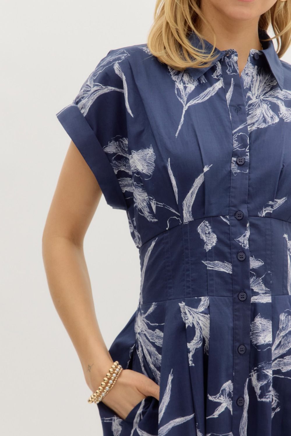 Iris Floral Dress