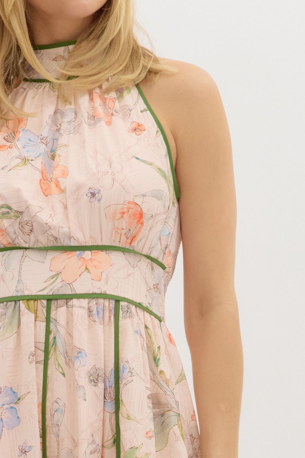 Lorelai Blush Floral Dress