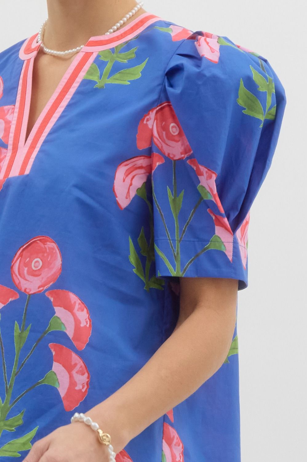 Mia Block Print Top