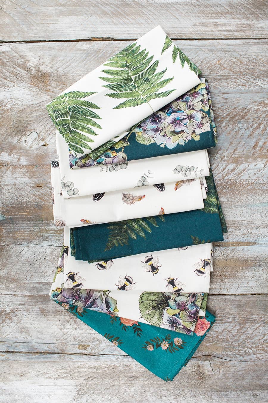 Toasted Crumpet - Woodland Fern Pure Tea Towel