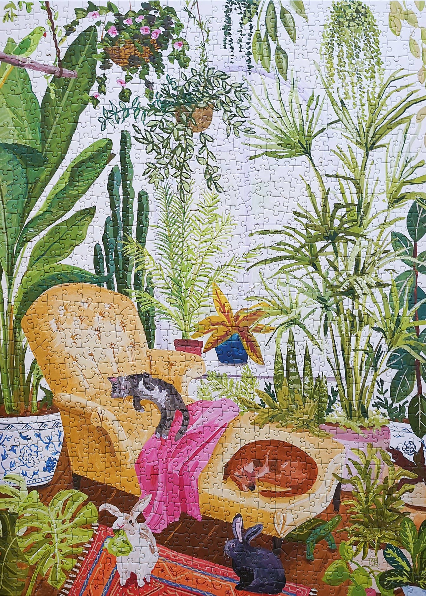 Puzzle Weekend - Garden Dreams 1000 Piece Jigsaw Puzzle
