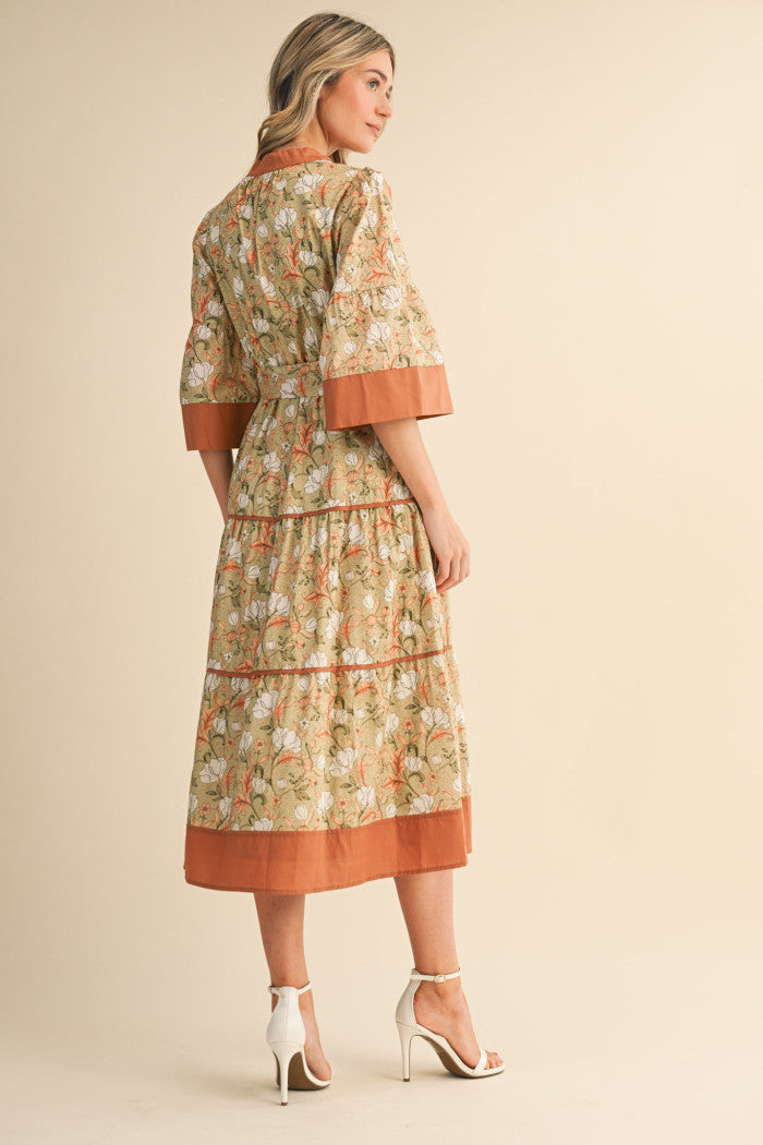 Floral Midi Dress