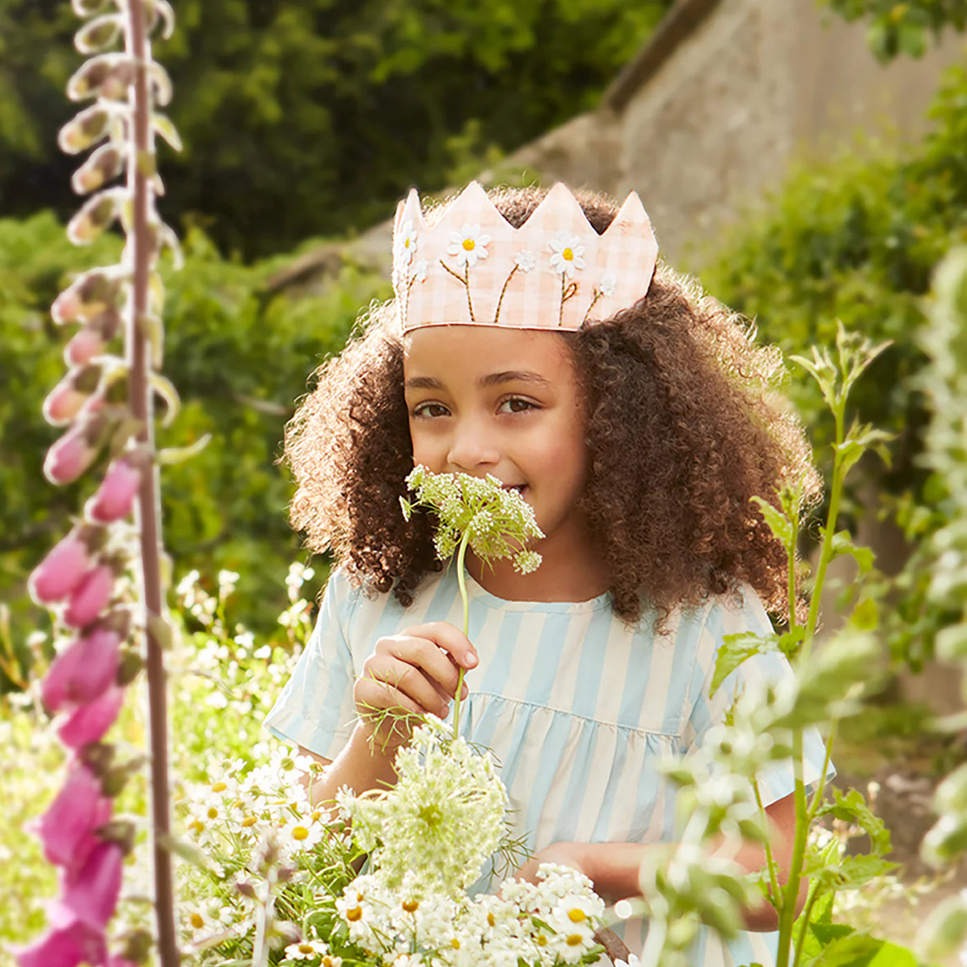 Gingham Dress Up Crown