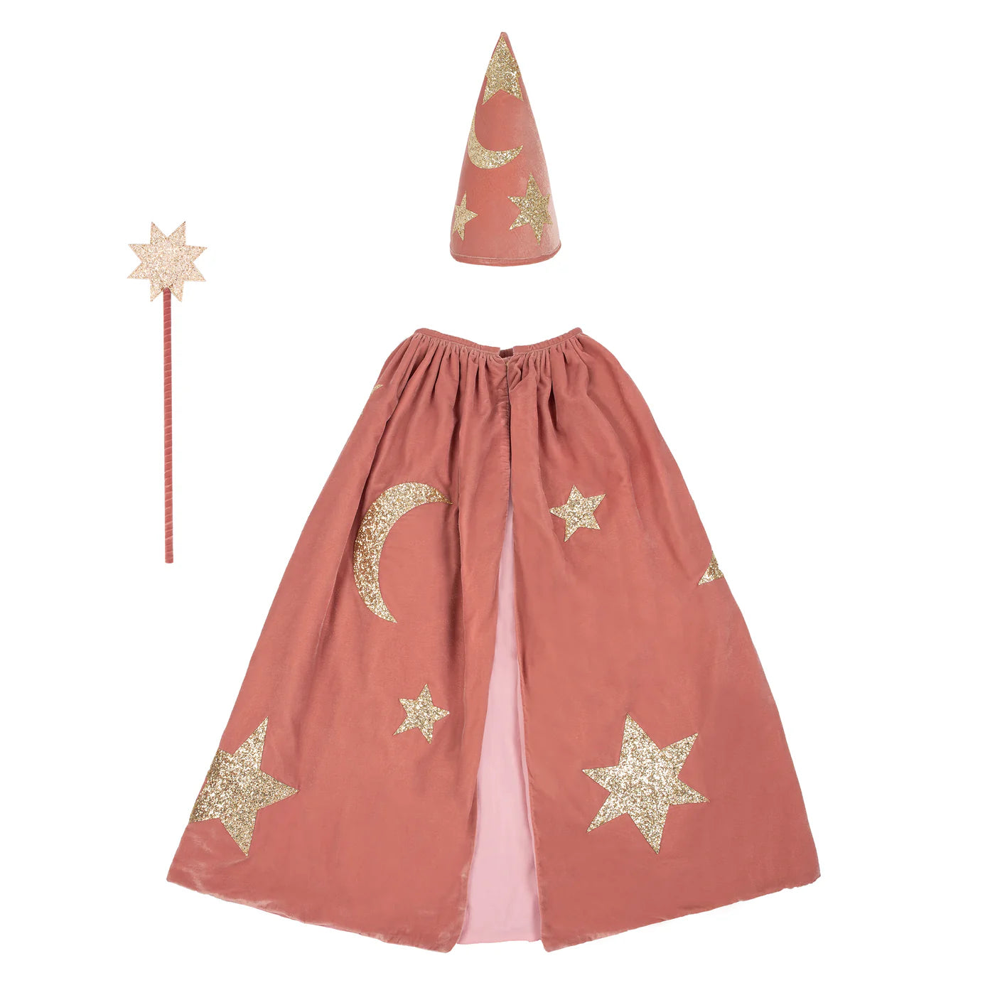 Pink Velvet Wizard/Princess Costume
