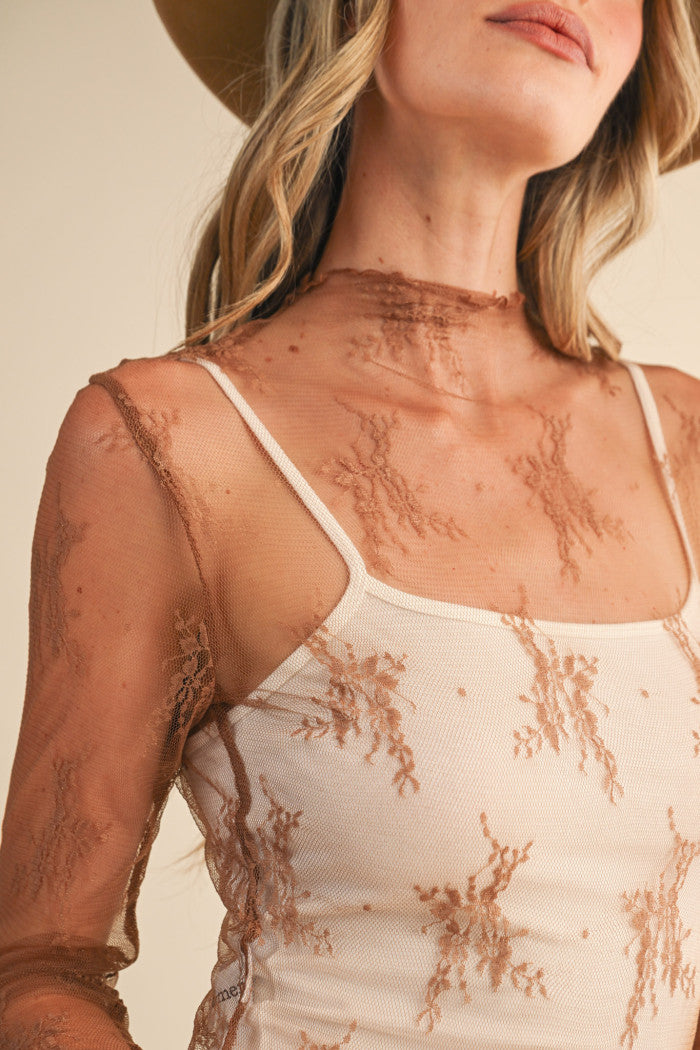 Lace Layering Top