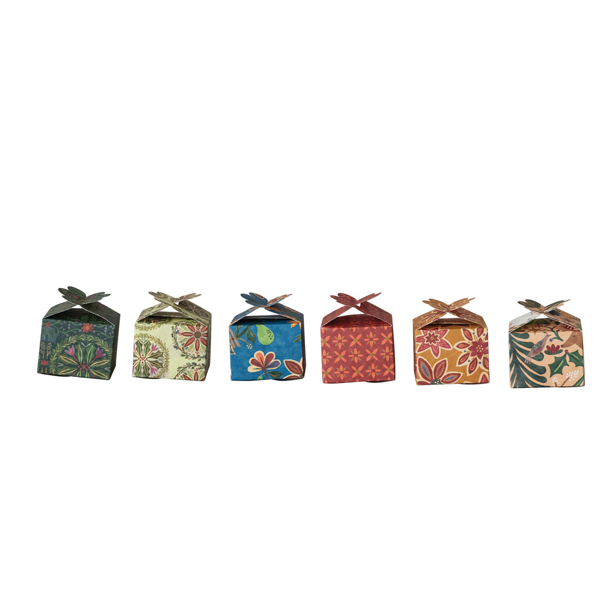 Handmade Recycled Paper Interlocking Gift Box