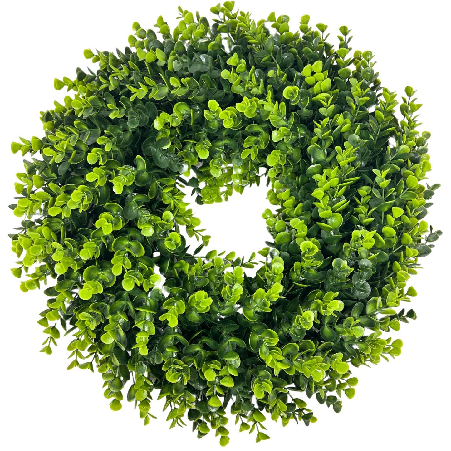 David Christopher's Collection - Eastern Eucalyptus Wreath - Two Tone Green 18"