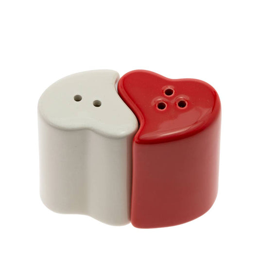 Boston International - Handwritten Heart Ceramic Salt & Pepper Shaker Valentines