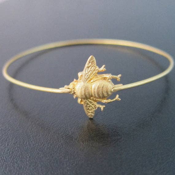 Frosted Willow - Save the Bees Bumble Bee Bracelet