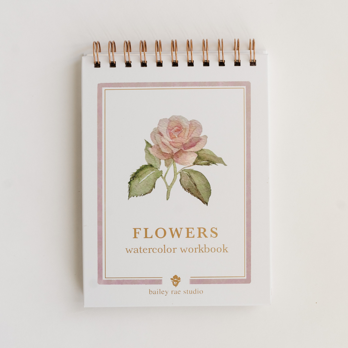 bailey rae studio - Flowers watercolor workbook