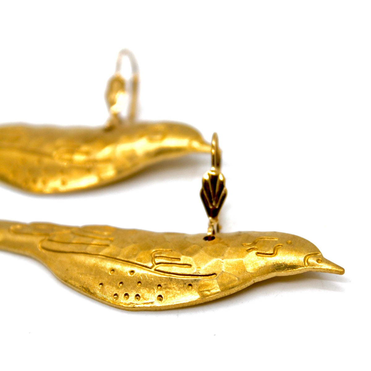 LIZOU - Medium Songbird Earrings  - E4-451