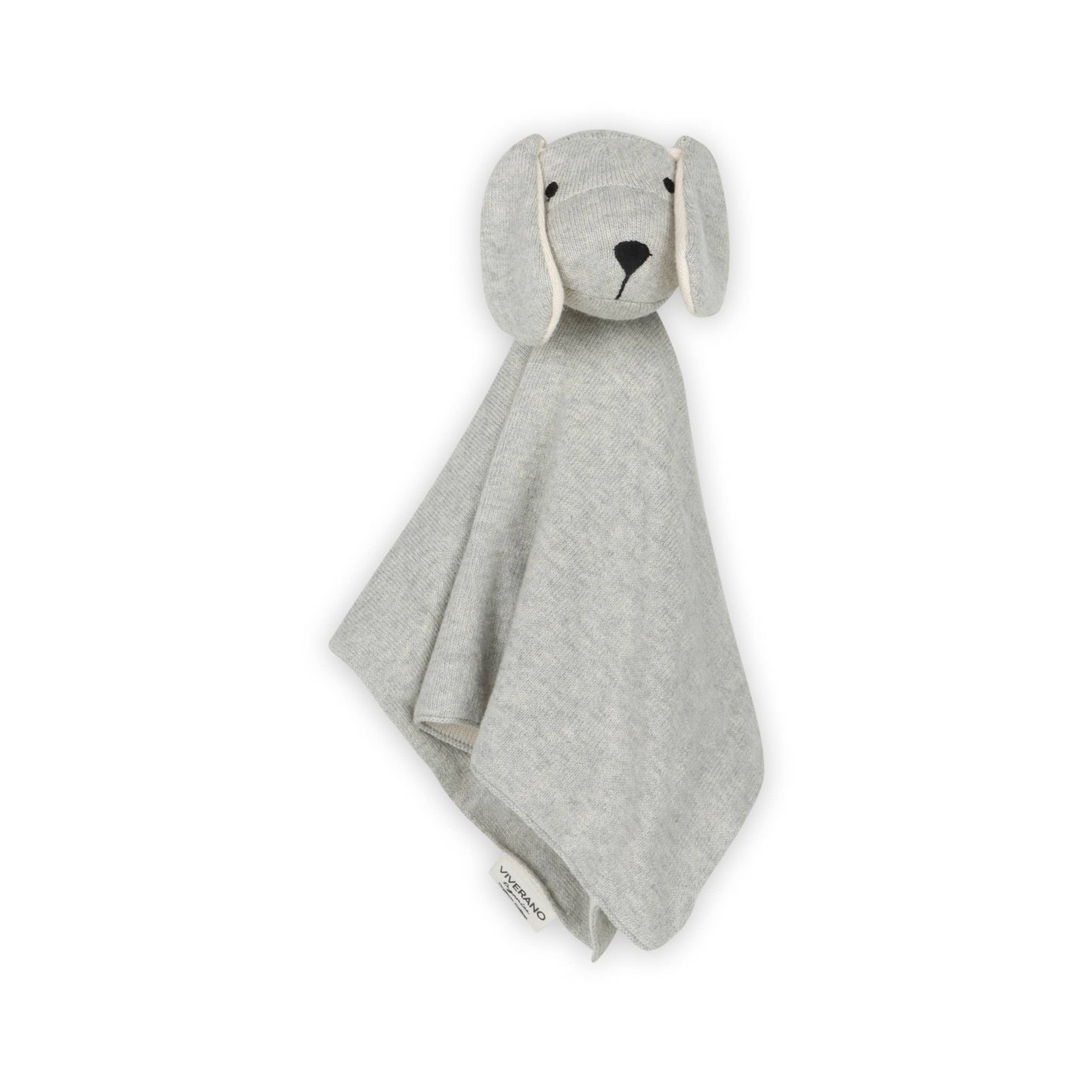 Viverano Organics - Puppy Dog - Organic Baby Lovey Security Blanket Cuddle Cloth
