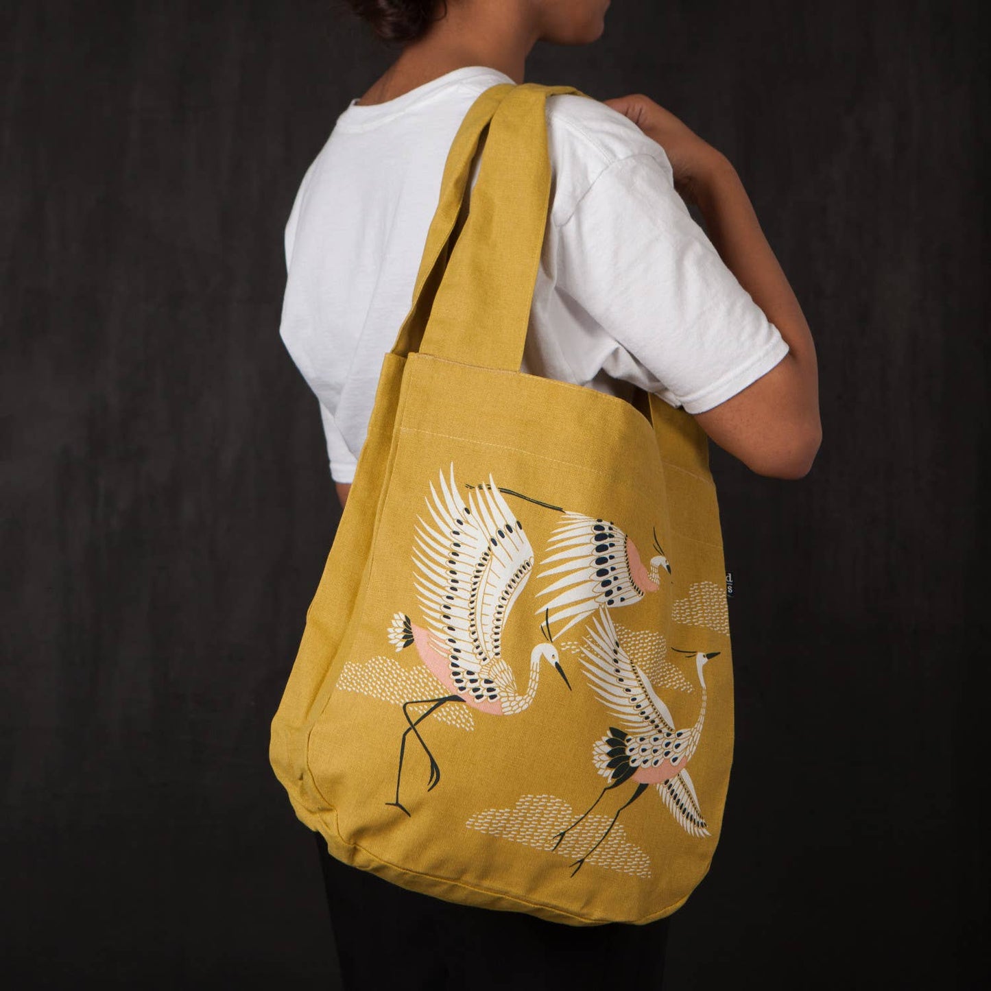 Danica Studio - Danica Studio Flight Of Fancy Tote Bag Extra Wide Handles