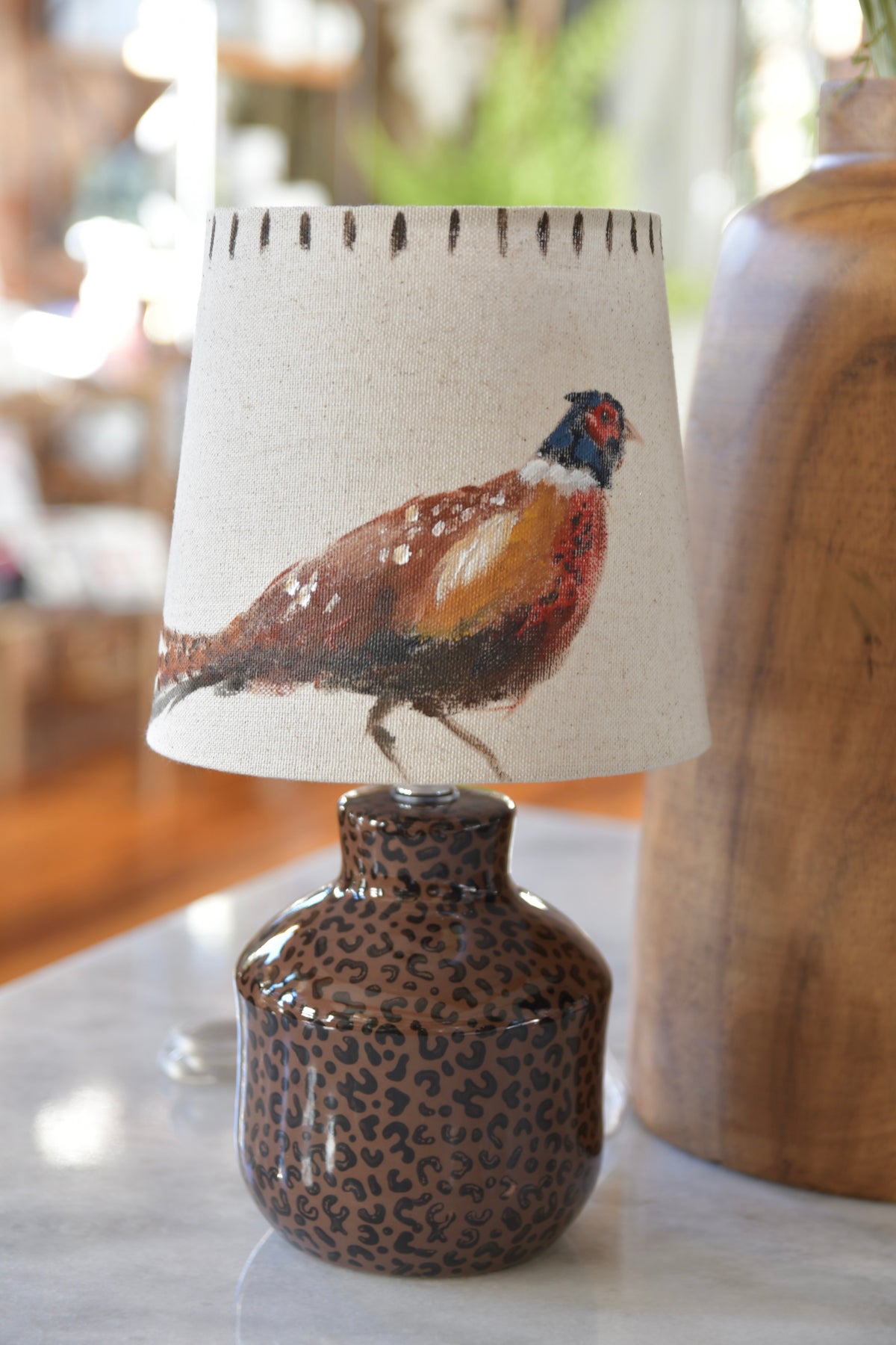 Pheasant Lamp - Commission Request