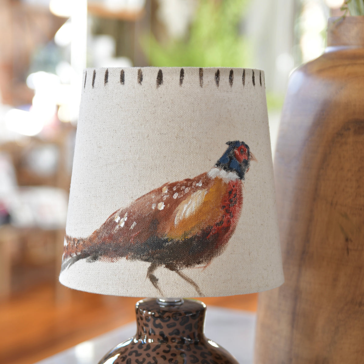 Custom Painted Lamp Shade - Commission Request