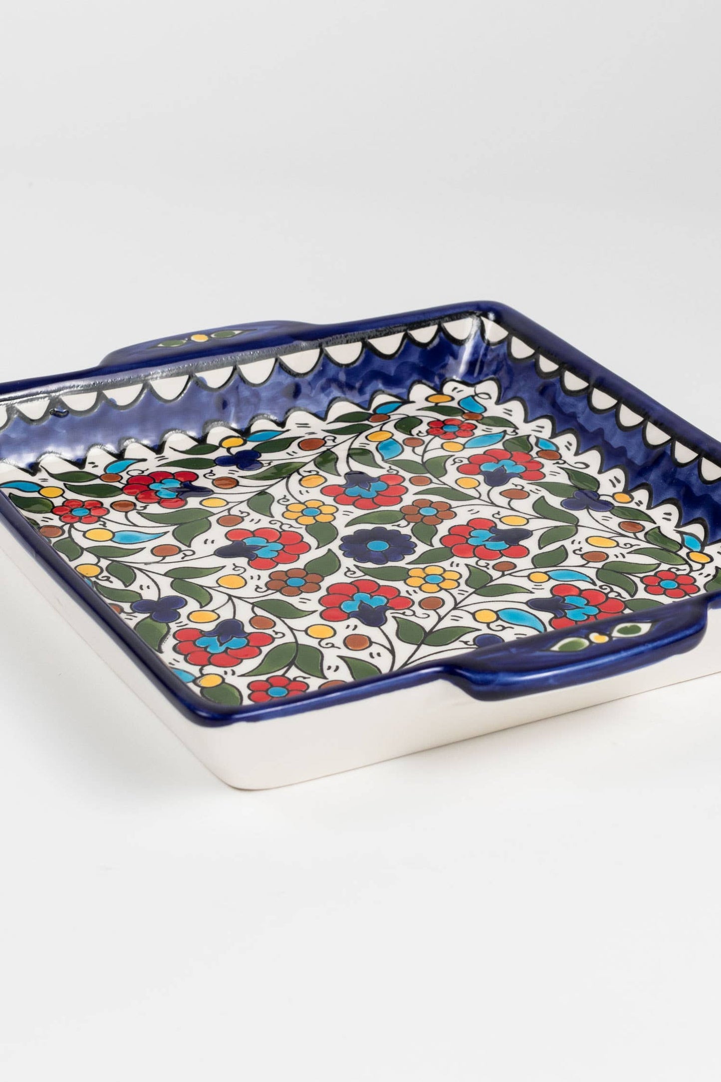 Ten Thousand Villages - Daises Serving Dish