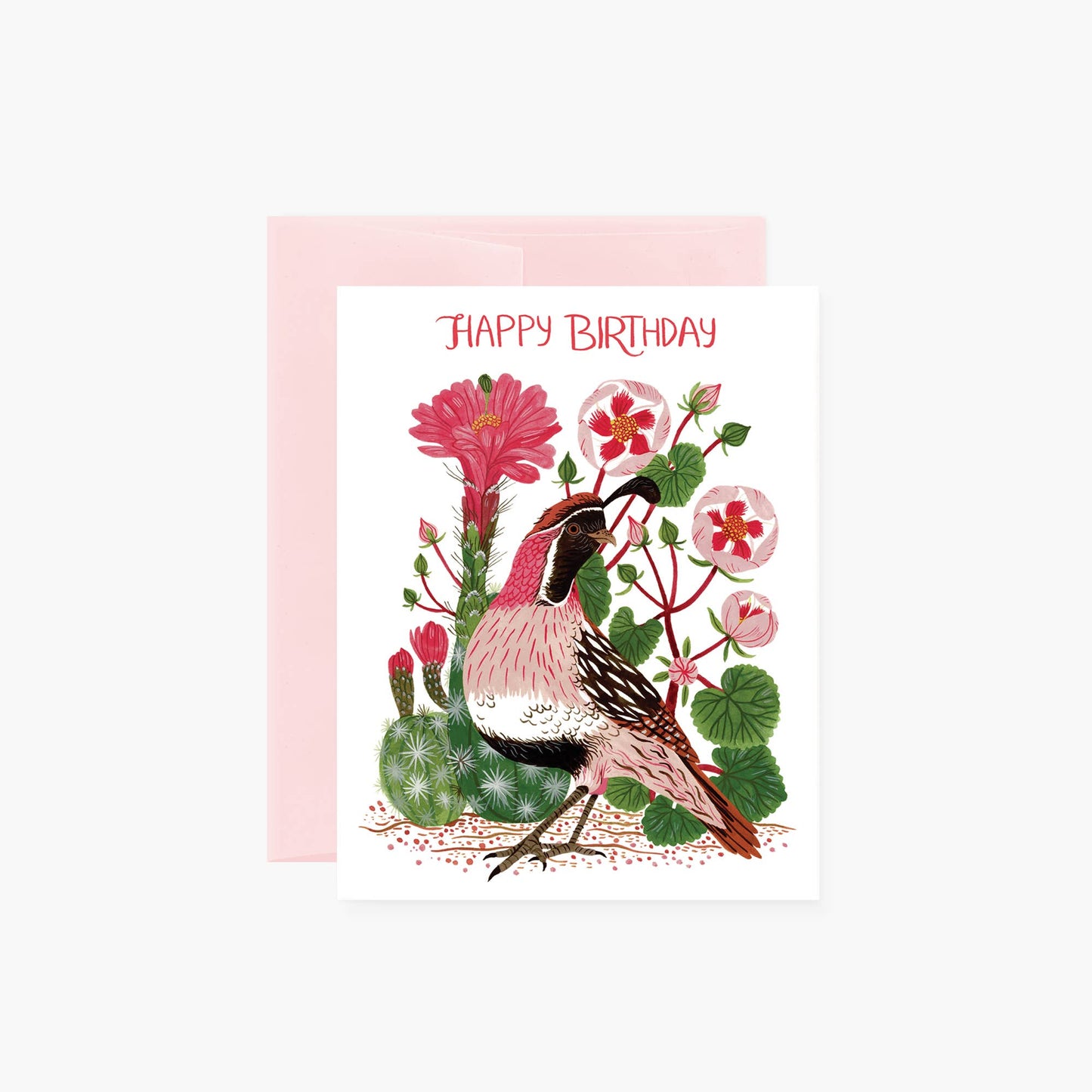 Botanica Paper Co. - QUAIL | birthday card