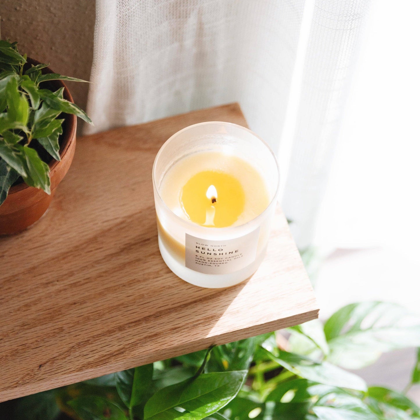 Slow North - Hello Sunshine Frosted Candle