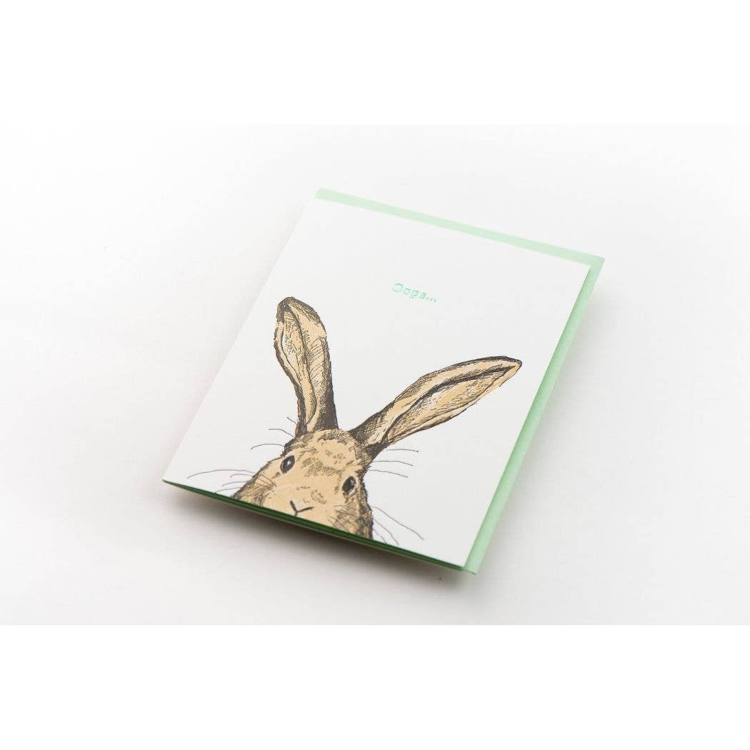 Oops Rabbit Card