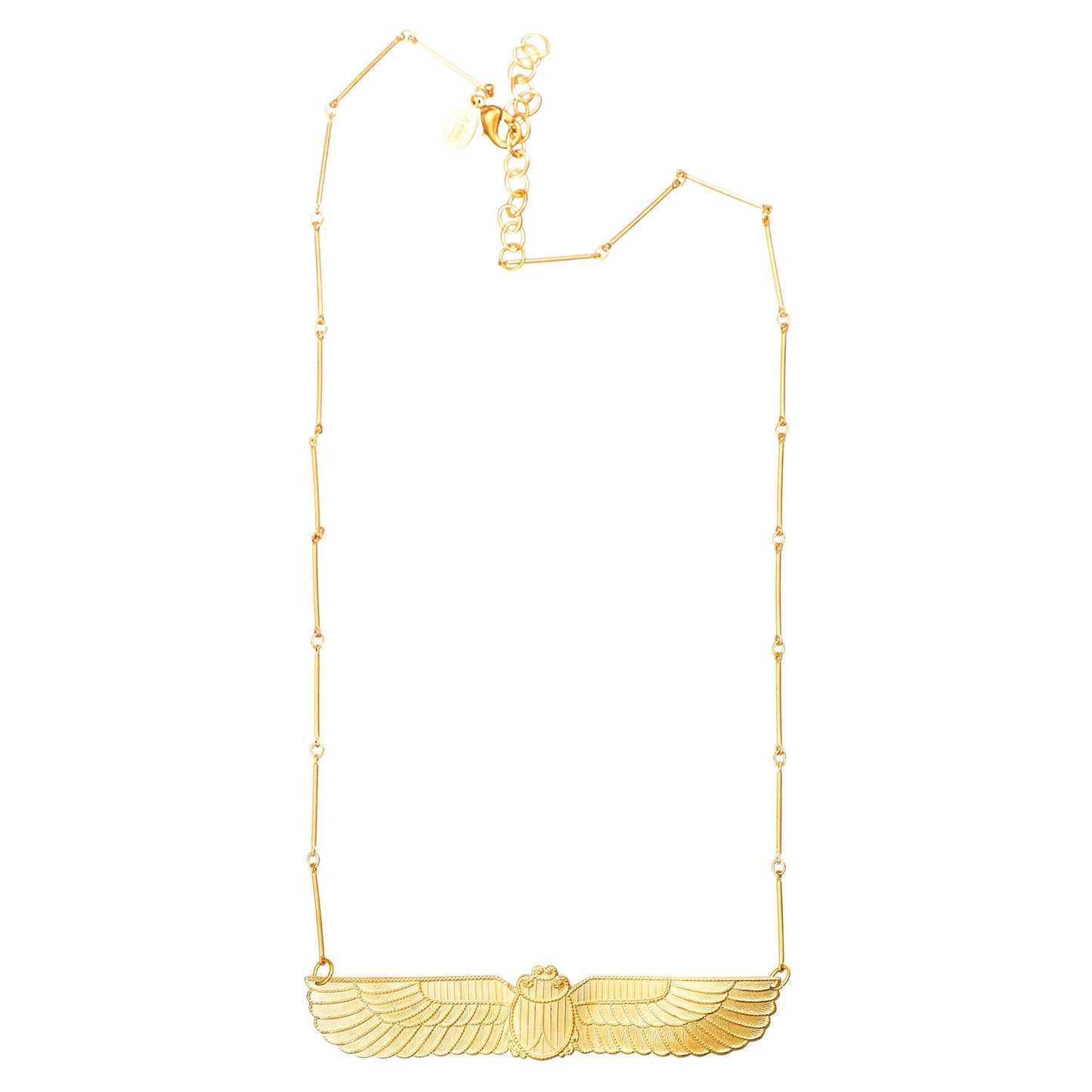 We Dream in Colour - Winged Scarab Necklace