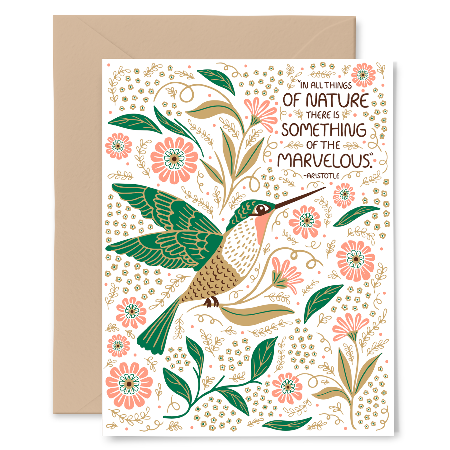 Gingiber - Hummingbird Everyday Card