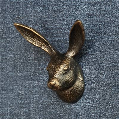 HomArt - Hare Wall Hook - Cast Iron