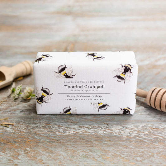 Toasted Crumpet - Honey & Camomile Soap 190G Soap Bar