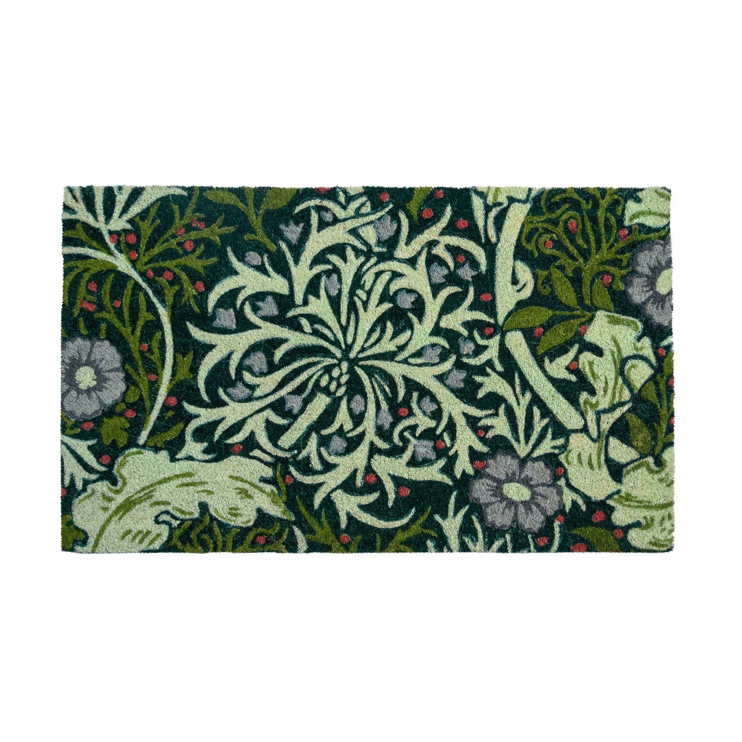 Entryways - Victoria and Albert Museum Love in a Mist Coir Doormat: 18x30