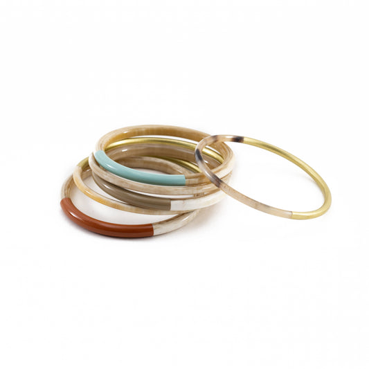 Sunshine Tienda - Autumn Metallic Bangle Set