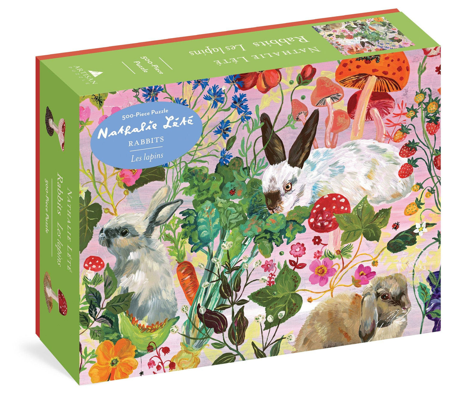 Hachette Book Group - Nathalie Lete: Rabbits 500-Piece Puzzle