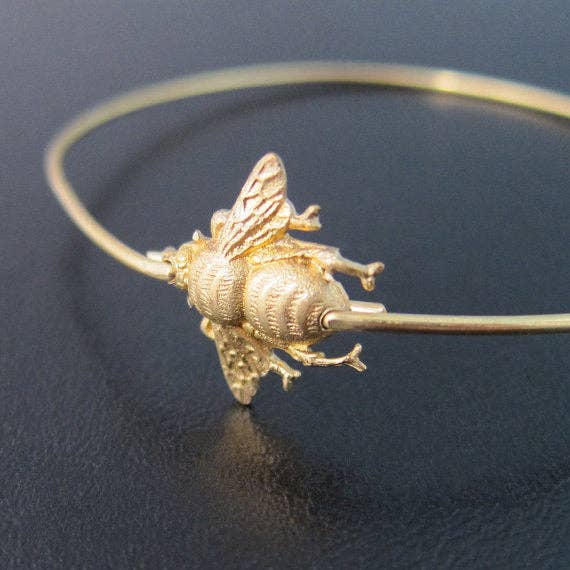 Frosted Willow - Save the Bees Bumble Bee Bracelet