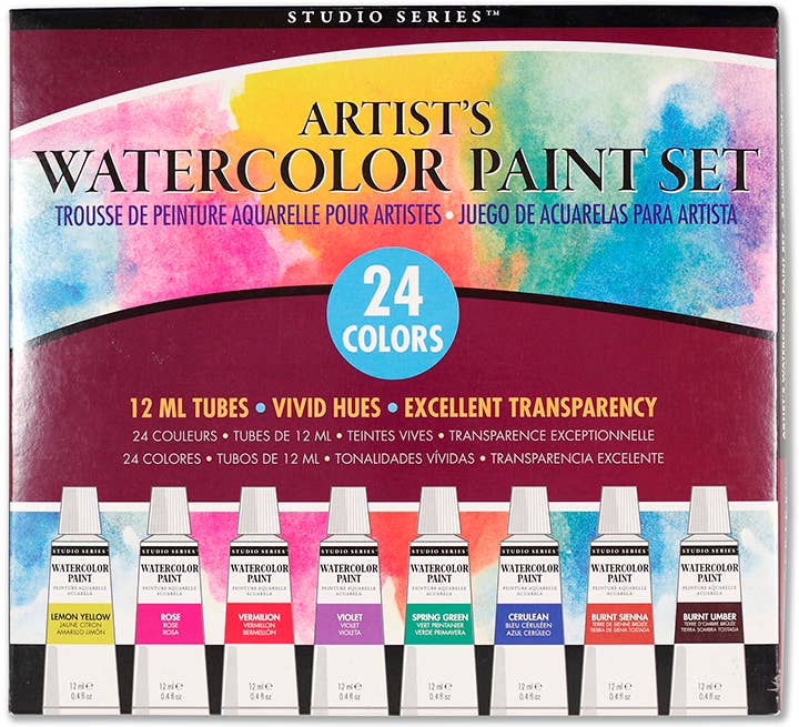 Artist's Watercolor Paint Set