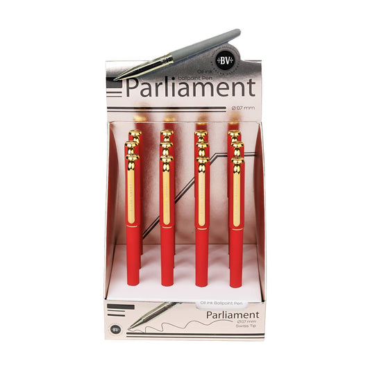 BV by Bruno Visconti - Parliament Ballpoint Pen - Red