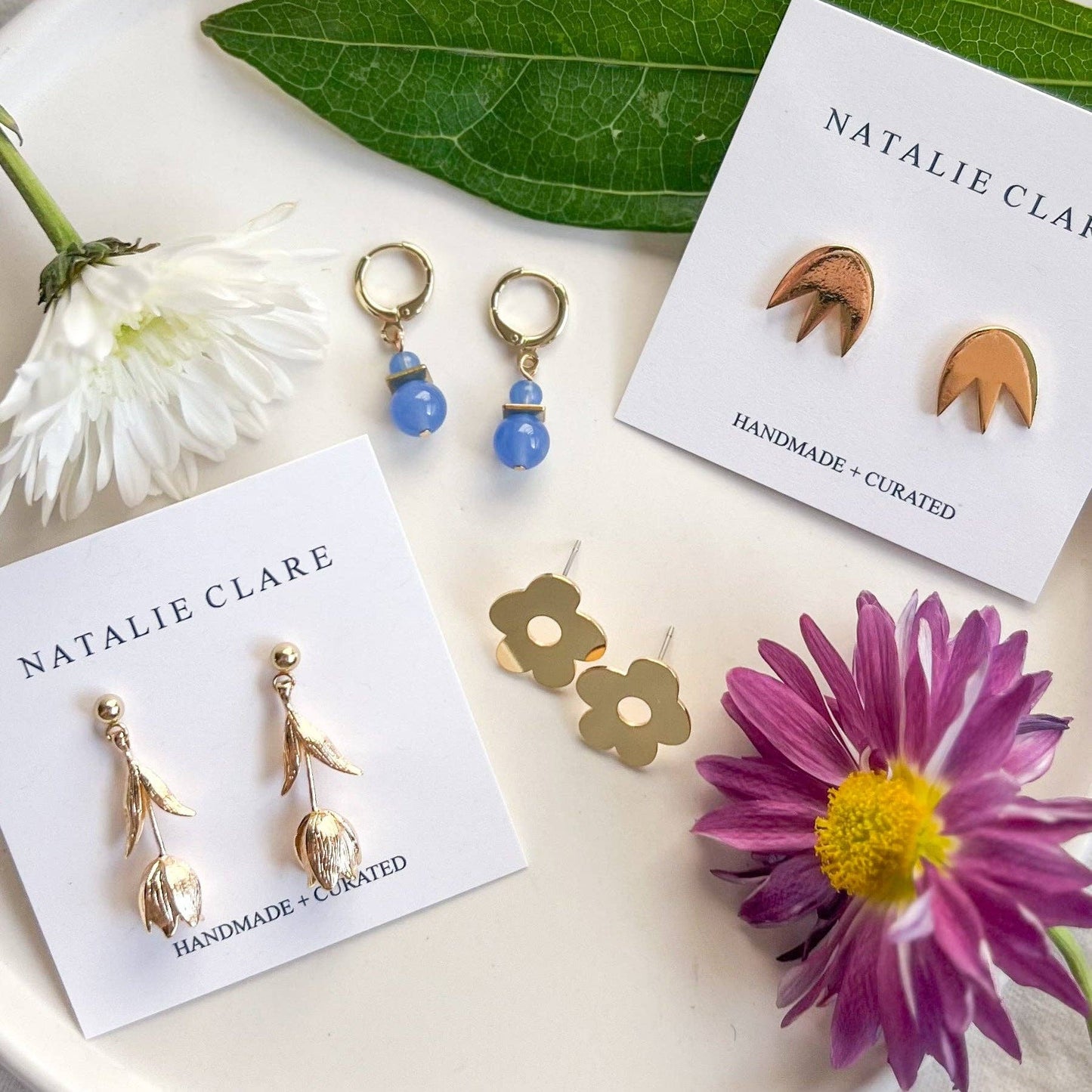 Natalie Clare Collections - Dangle Tulip Earrings