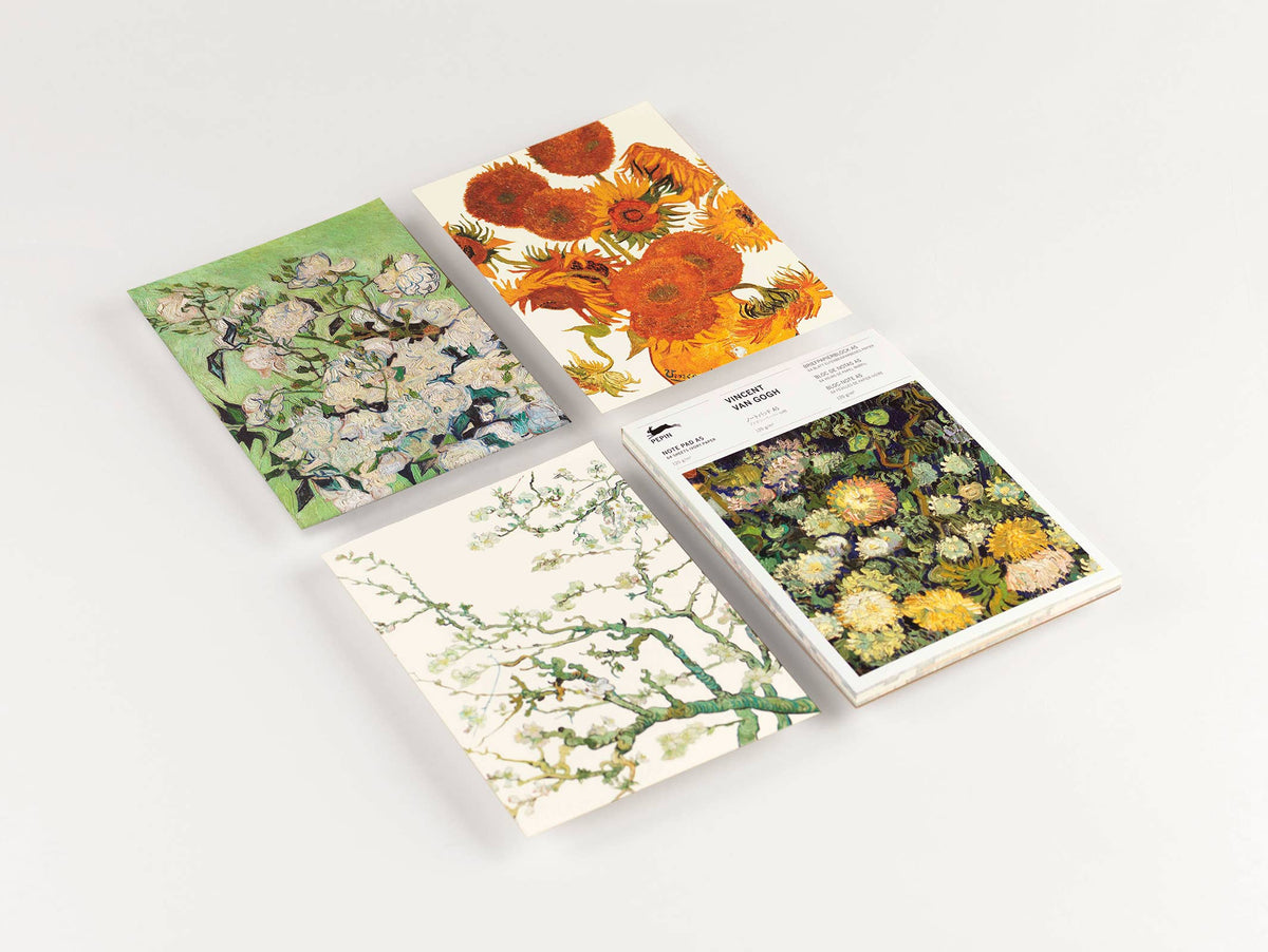 Pepin Press - Vincent Van Gogh A5 Note Pad & Writing Paper