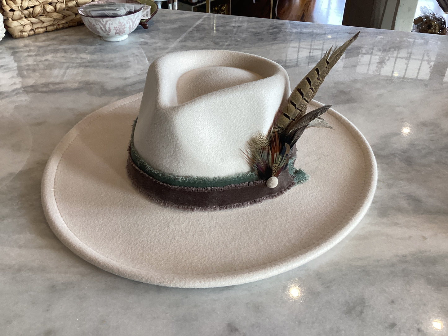 Duck Feather Hat