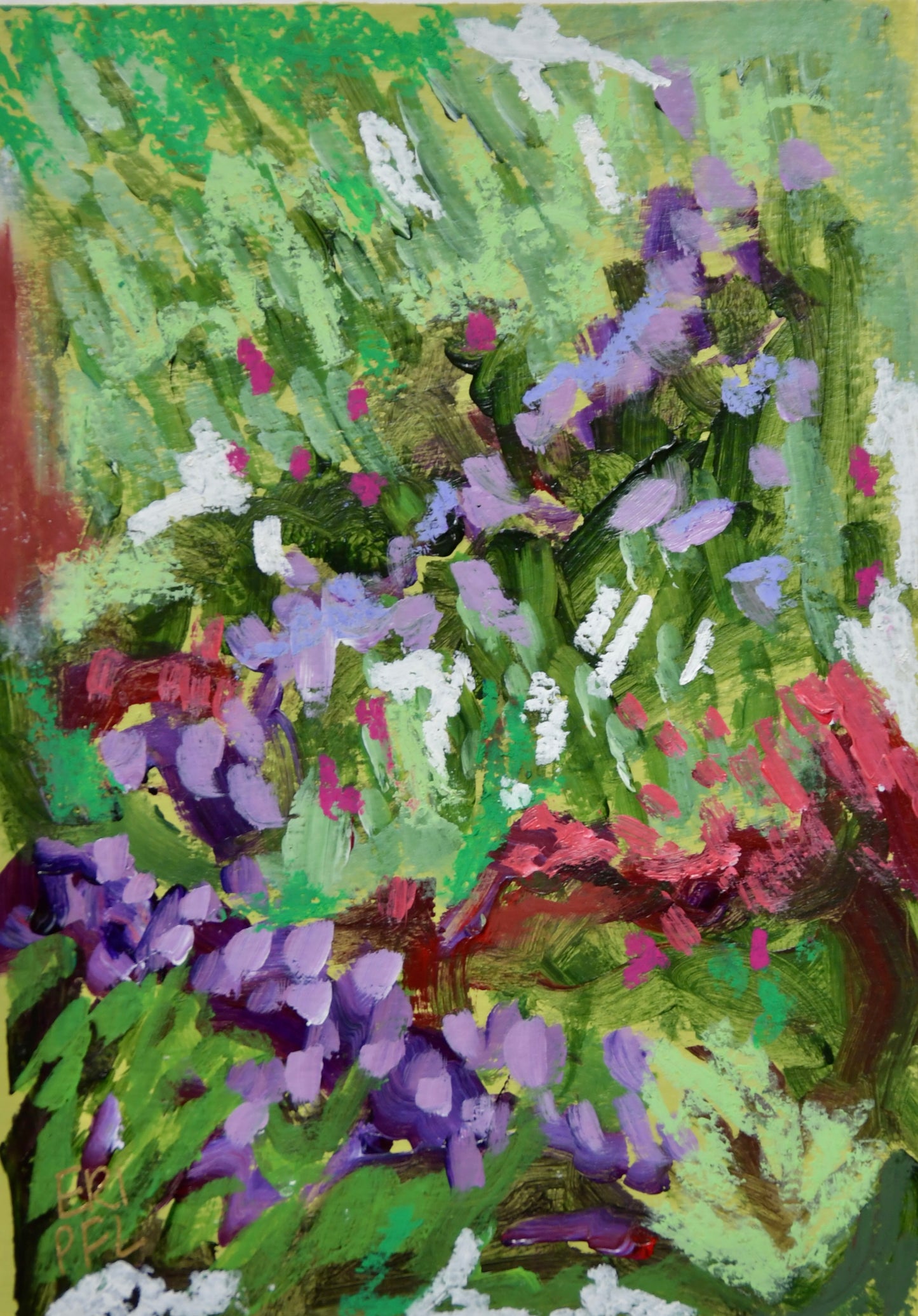 Bursting - Wildflower Signed Print