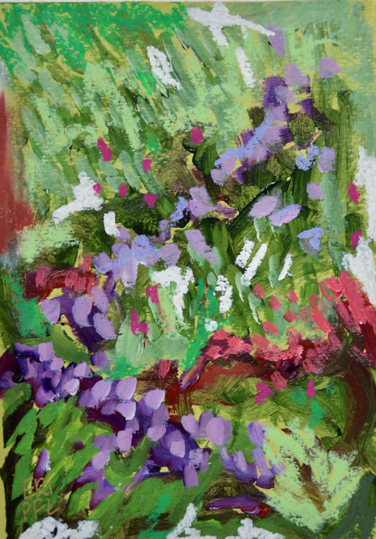 Bursting - Wildflower Signed Print