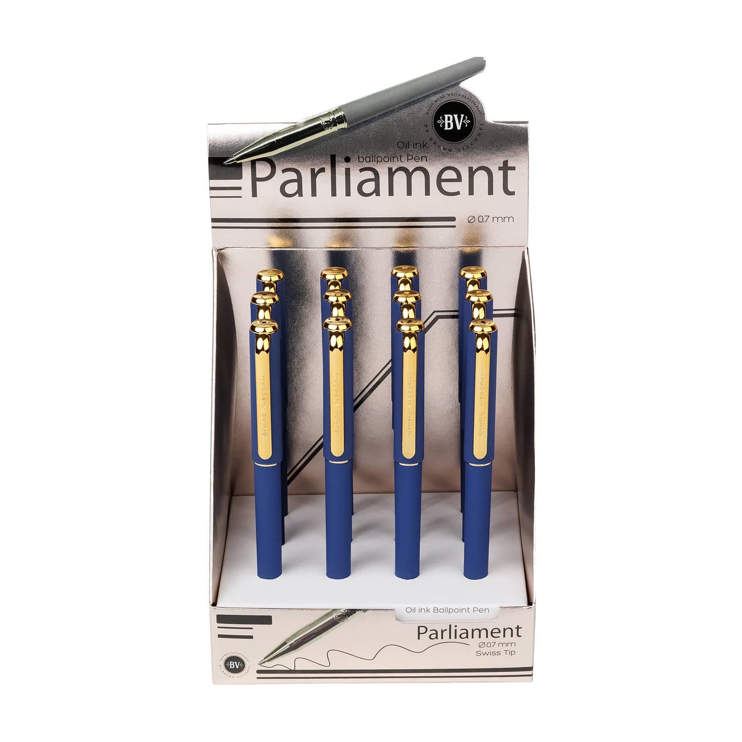 BV by Bruno Visconti - Parliament Ballpoint Pen - Blue