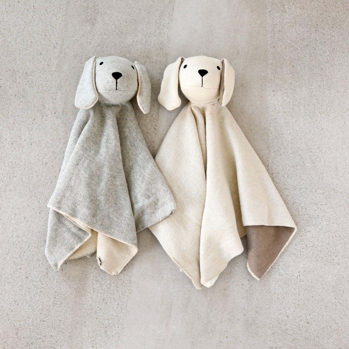 Viverano Organics - Puppy Dog - Organic Baby Lovey Security Blanket Cuddle Cloth