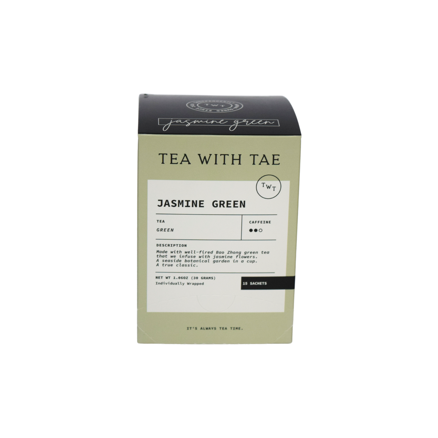 Jasmine Green 15-ct. Tea Box